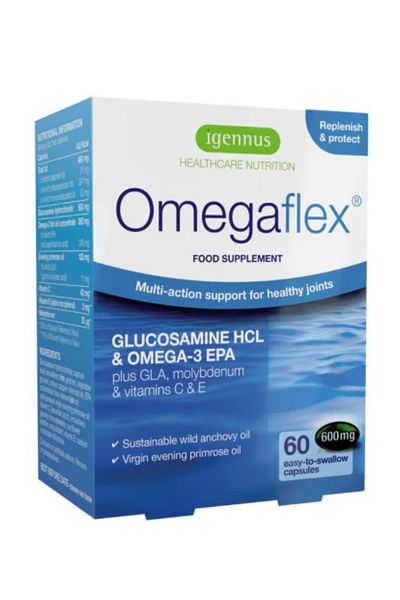 Igennus Healthcare Nutrition Igennus Omegaflex Glucosamine Hcl and Omega-3 Capsule 60'S