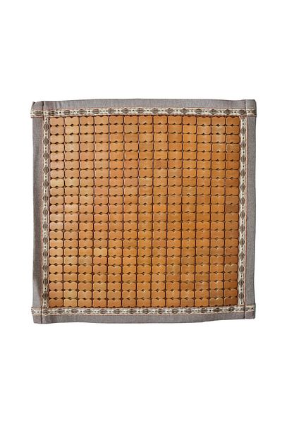 Naimeed Company Chair cushion, bamboo wood pattern, Naimeed D4914, Brown
