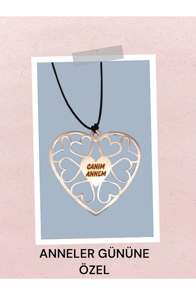 yerlikaya bakır My Dear Mother Pure Copper Necklace [Special for Mother's Day]