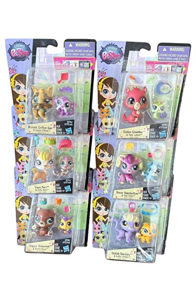 tmtoysandmore Littlest Pets Shop Lps 12 Model Aksesuarlı Nadir Miniş Oyuncak ...