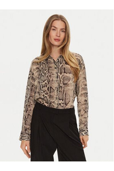 Sisley Cămașă de damă Sisley 5YBMLQ07F naturală