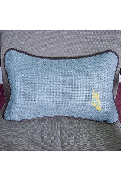 Naimeed Company Tea leaf pillow, Naimeed D4927, Blue