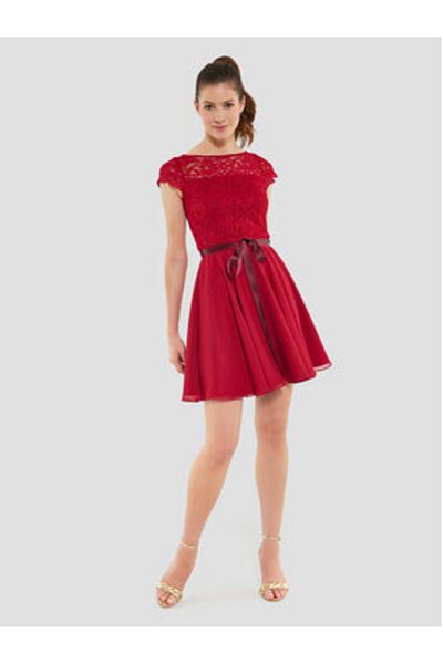 Swing women's cocktail dress 77760510 red
