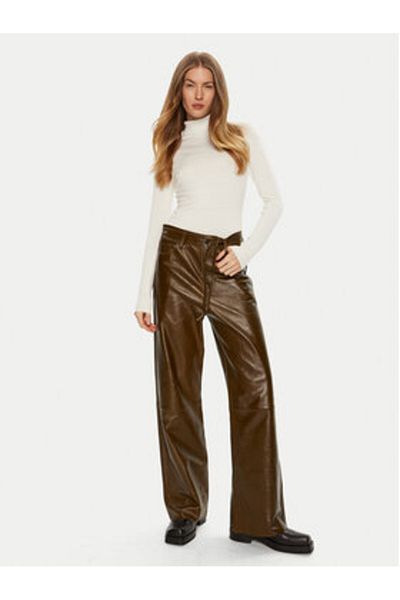 Access Fashion Women's Turtleneck 44-8074 Beige