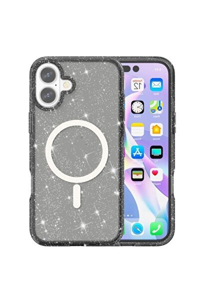 REDz Accessories Θήκη Shine Armor MagSafe, Ενσωματωμένο Glitter, Συμβατή με i...