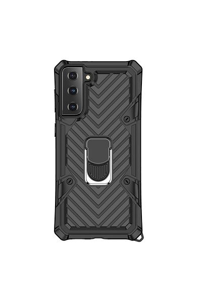 REDz Accessories Carcasă pentru Samsung S21, cu inel rotativ, model Cool Armor
