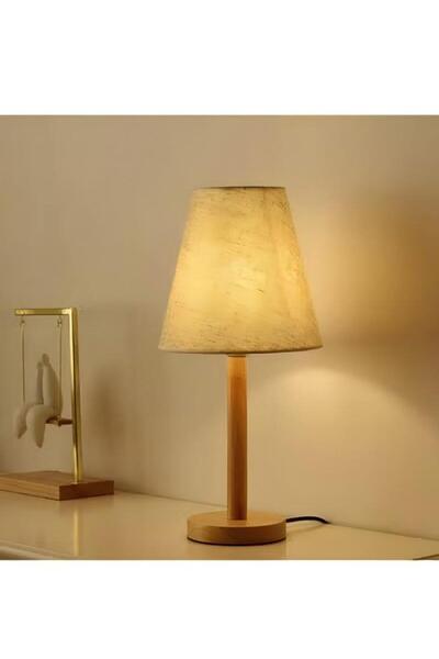 Generic Duniso Bedside Table Lamp, Led Modern Bedside Table Lamp With Bulb Fixed Brightness