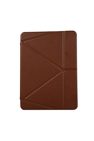 REDz Accessories Case for iPad Pro 11 (2018), brown, Clear back, eco-leather and tpu, walk & sleep function