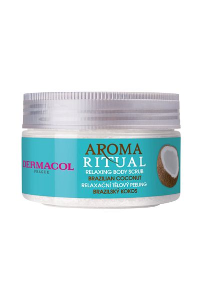 Dermacol Aroma Ritual - relaxing body scrub Brazilian coconut 200 g