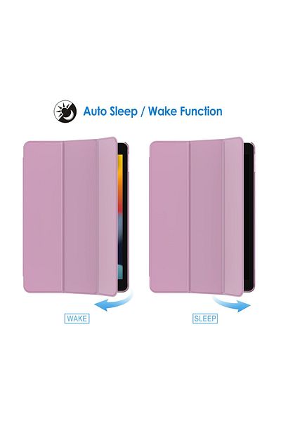 REDz Accessories Flip Protective Case for Apple iPad Mini 4/5, Book Model, Pink