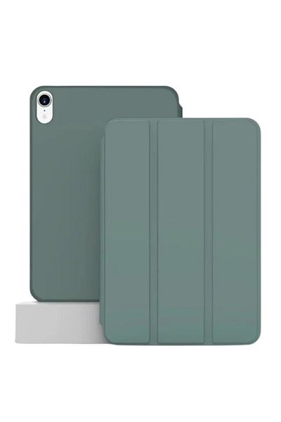 REDz Accessories Protective case for Apple iPad Air 10.9"/iPad Air 11", Book type, Silicone, Dark Green
