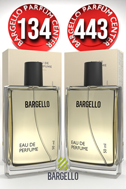 Bargello 134 Kadın Parfüm Oriental 50 ML EDP + Bargello 443 Kadın Parfüm Floral 50 ML EDP