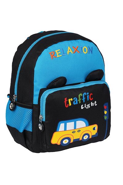 RKY SERENITY Relaxion Figured Eared Water Bottle with Pocket and Lined Backpack Suitable for Kindergarten and Nursery Use