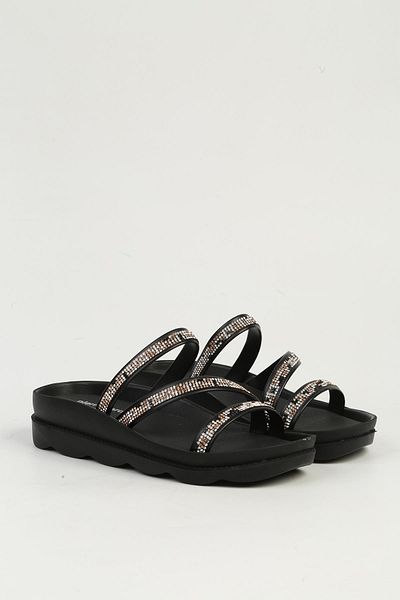 Pierre Cardin Black Women's Slippers Pc-7489