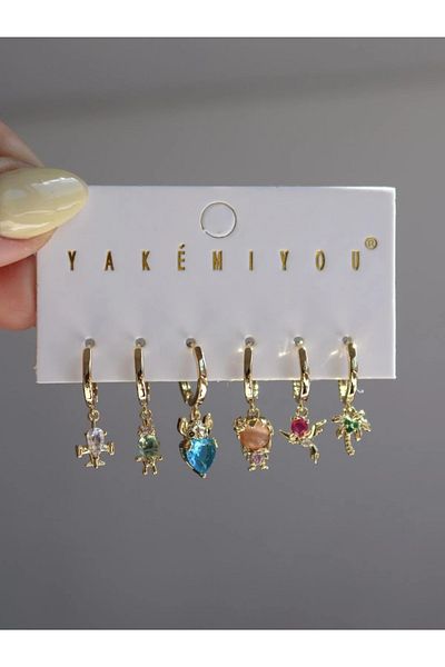 Reorah Collection Lilo and Stitch Earring Set