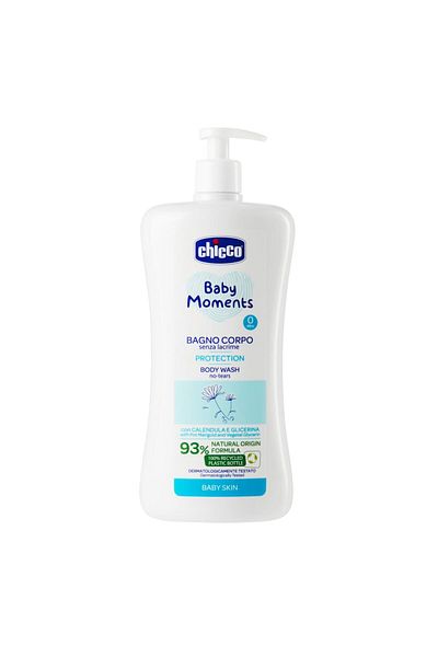 Chicco Baby Moments Body Wash No-tears Protection For Baby Skin 0m 750ml
