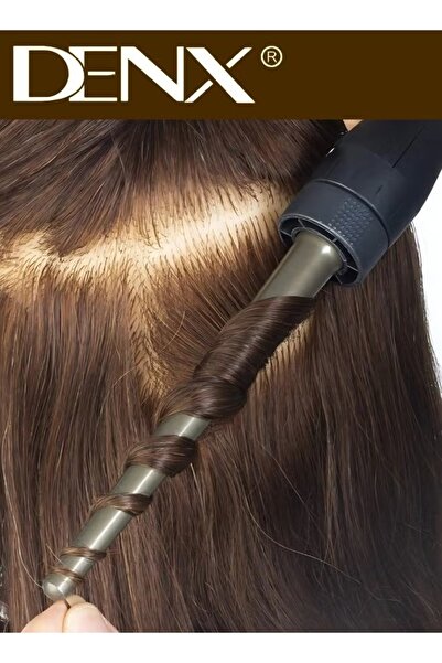 Denx Curly Hair Styling and Curling Device Hair Curling Iron With 5 Temperature Settings DX1346