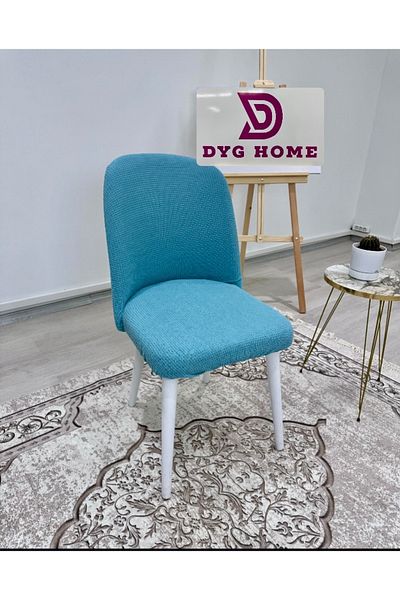 dyg home Large Oval Chair Cover, Chair Cover Square Pattern