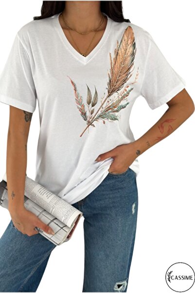 Cassime Γυναικείο μπλουζάκι με κέντημα με παγιέτες με παγιέτες ώμου Xl-2xl-3xl