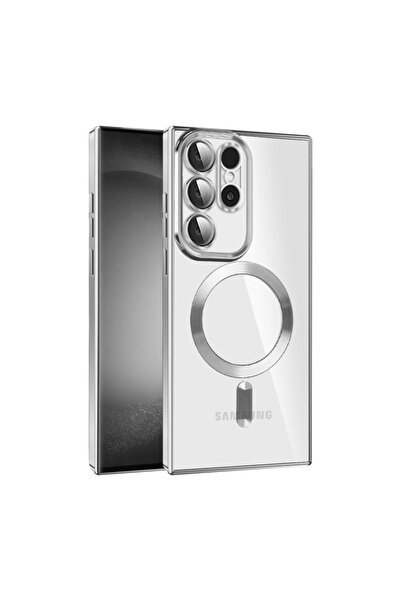 REDz Accessories Carcasă mată de lux, Magsafe, compatibilă cu Samsung S23 Ult...