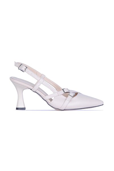 Ayakcenter By12 Ayışığı Skin 8Cm Pantofi cu toc pentru femei