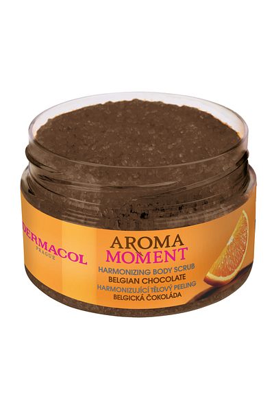 Dermacol Aroma Ritual - Harmonizing body scrub Belgian chocolate 200g