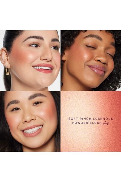 Rare Beauty Soft Pinch Luminous Powder Blush – Joy - Muted Peach 2.8g