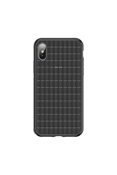 REDz Accessories Carcasă compatibilă cu iPhone XS / X, neagră, material TPU, ...