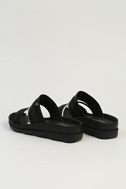 Pierre Cardin Black Women's Slippers Pc-7523