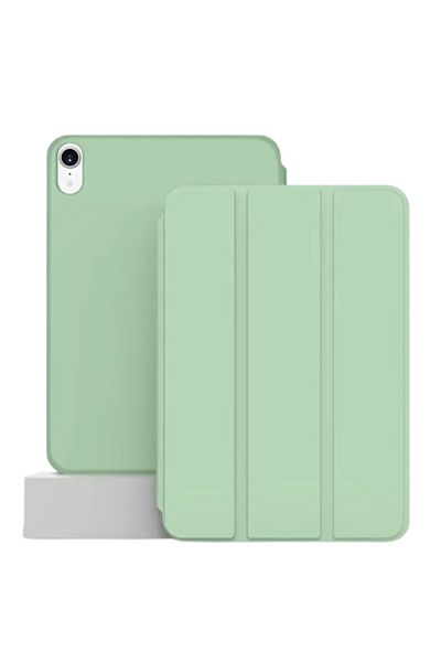 REDz Accessories Husă de protecție pentru Apple iPad Air 10.9"/iPad Air 11", tip carte, silicon, verde