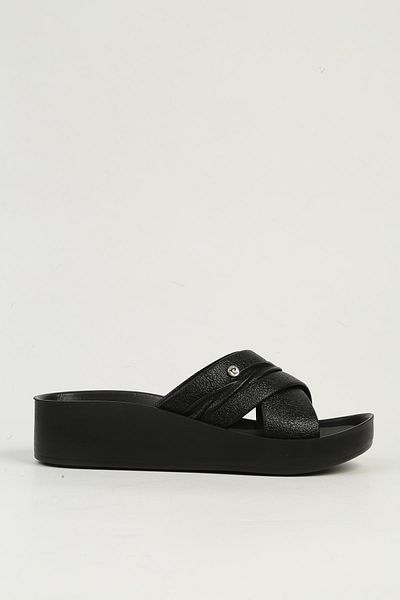 Pierre Cardin Black Women's Slippers Pc-7490