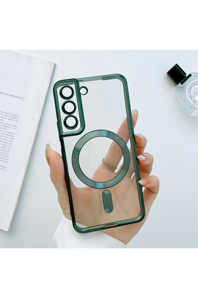 REDz Accessories Πολυτελής ματ θήκη, Magsafe, συμβατή με Samsung S23 Plus, χρ...