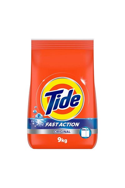 Tide Semi-Automatic Laundry Detergent Powder Original Scent 9 kg