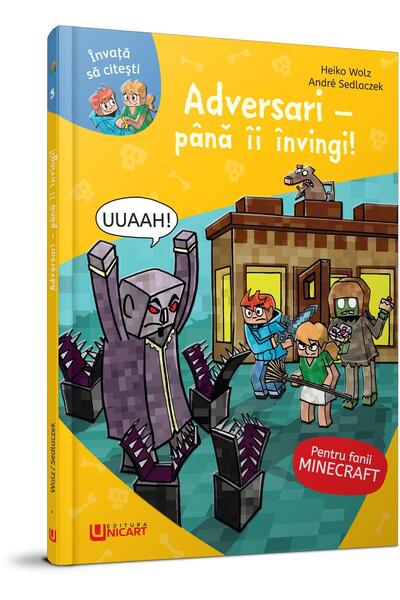 Editura Unicart Minecraft. Adversari - Pana ii invingi!, Heiko Wolz