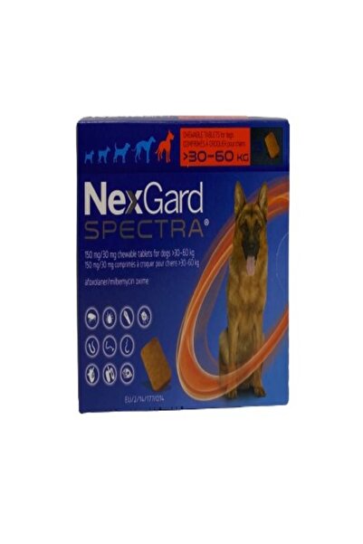 NEXGARD أقراص سبكترا 30-60 كجم - كبيرة جدًا