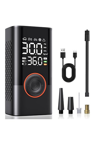 choice2 مضخة هواء لاسلكية للسيارة، طراز 4، قطعة واحدة، منفاخ إطارات كهربائي ل...