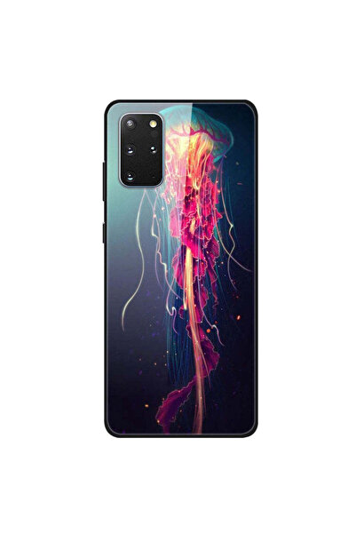 REDz Accessories Carcasă compatibilă cu modelul Samsung S20 Plus, sticlă colo...