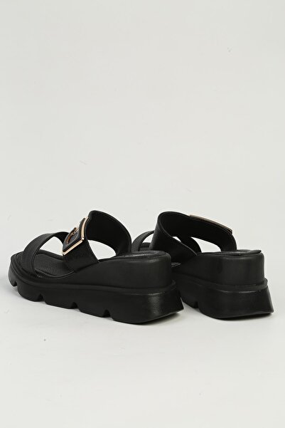 Pierre Cardin Black Women's Slippers Pc-7528