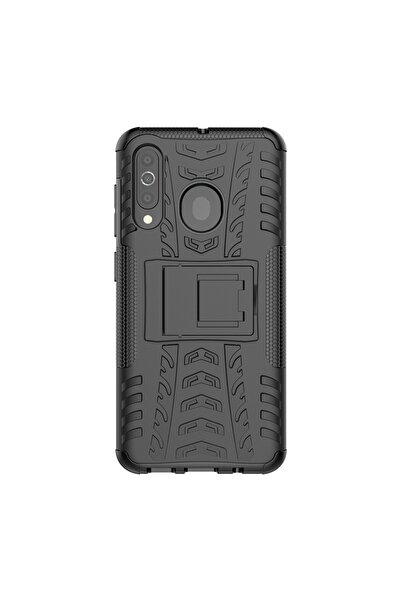 REDz Accessories Husă de protecție cu suport, compatibilă cu Samsung A60, nea...