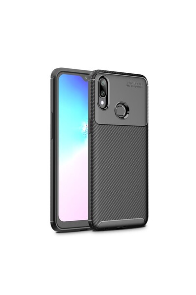 REDz Accessories Carcasă cu design unic din fibră de carbon, compatibilă cu S...