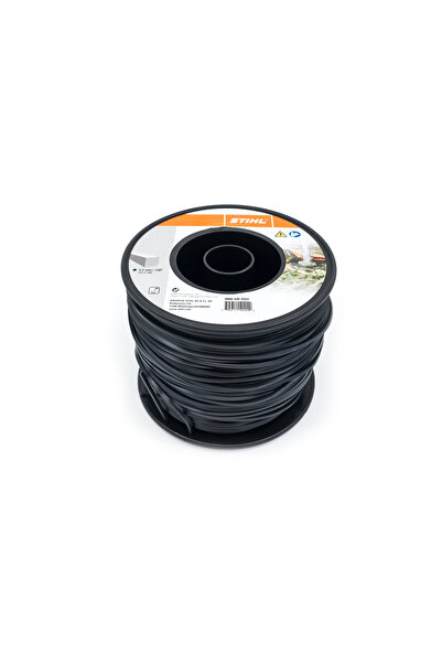 Stihl Misina 3.3 mm x 137 m, Kare Siyah