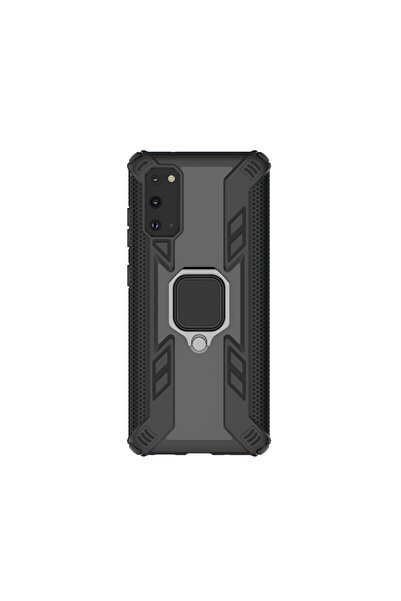 REDz Accessories Carcasă compatibilă cu Samsung S20 / S20 5G, neagră, policar...