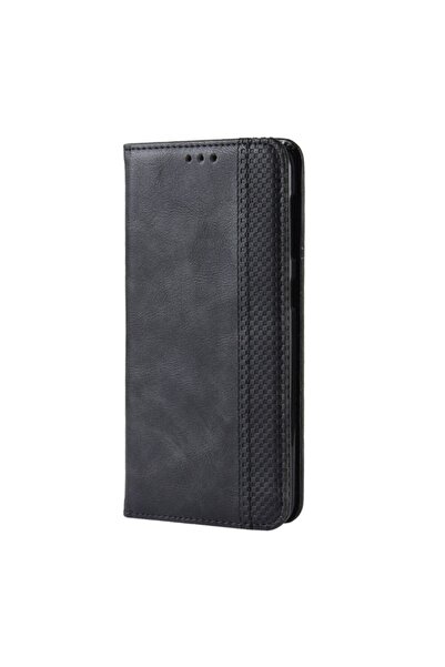 REDz Accessories Θήκη εξωφύλλου βιβλίου, συμβατή με Samsung A10e, μαύρη, δερμ...