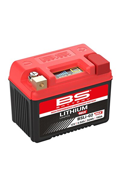 BS Battery Bslı-02 Max Lithium-ıon Motosiklet Atv Aküsü 360115