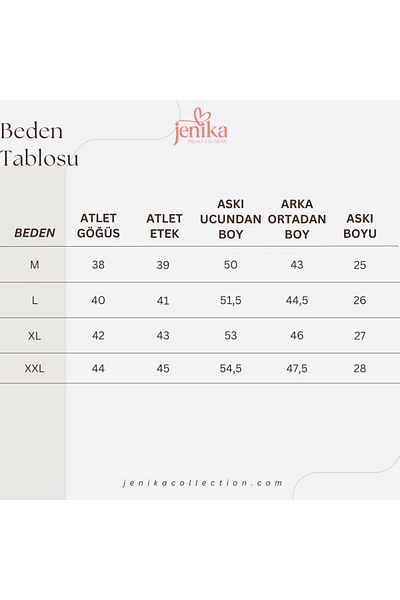 JENİKA Women's Tank Top with Patterned Cotton Rope Straps