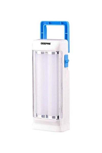 Geepas Attractive Rechargeable LED Lantern White 10x5x15cm
