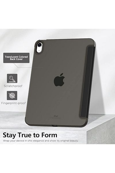 REDz Accessories Flip Protective Case For Ipad 10 2022/2024, Ipad 11 2025, Book Model, Foldable For Stand, Black