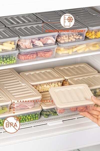 Ginza Maison FRESHBOX 9 PIECE STORAGE BOX CREAM