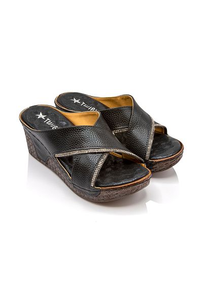 Twigy Papuci Asel Black pentru femei - Marimea 36/40
