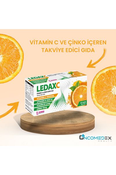 LedaPharma 1000 mg 30 Sachet of Ledax C Vitam